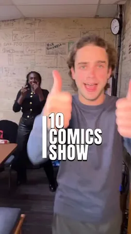 comeseedrew Instagram post about Comedy show recap
