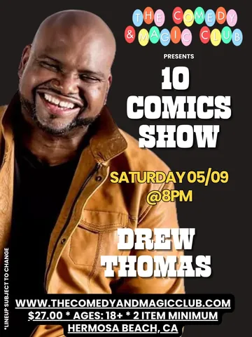 comeseedrew Instagram post about 10 Comics Show promotion