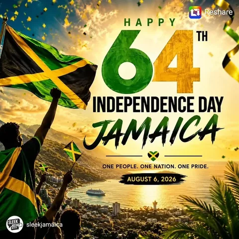 comeseedrew Instagram post about Jamaican Independence Day