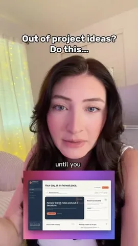 compskyy Instagram post about AI assisted project ideation