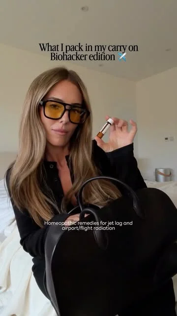coral_pearl_ Instagram post about Wellness travel packing
