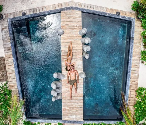 coreybrooks Instagram post about Tulum lifestyle