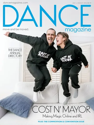 cost_n_mayor Instagram post about Dance Magazine feature