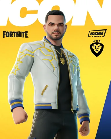 couragejd Instagram post about Fortnite ICON collaboration