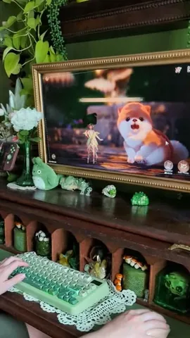 cozy.goblin.gaming Instagram post about Work and gaming routine