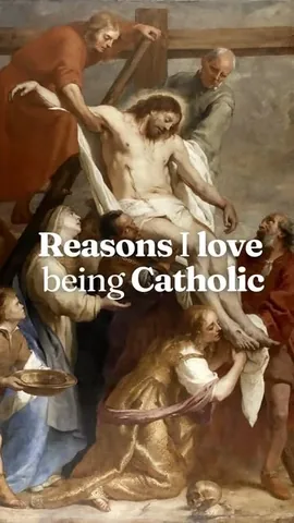 cradlecatholicmom Instagram post about Reasons for being Catholic
