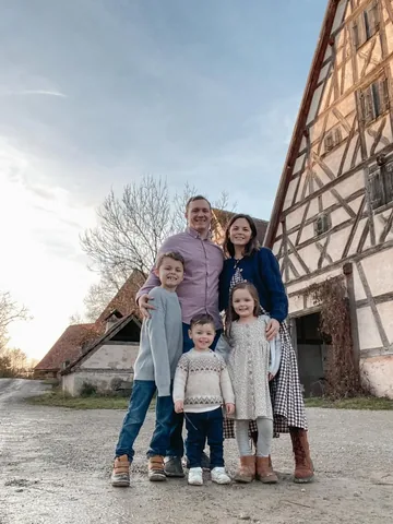 cradlecatholicmom Instagram post about Family travel during deployment