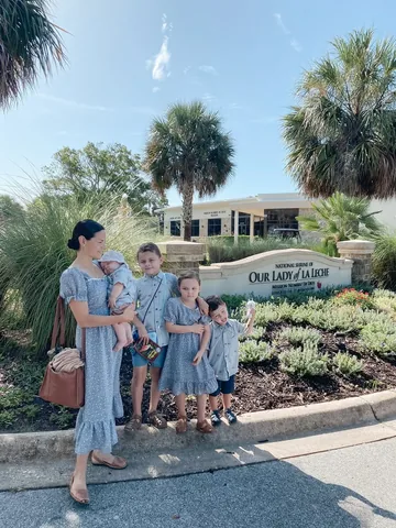cradlecatholicmom Instagram post about Deployment and Christian suffering