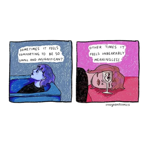 crazyheadcomics Instagram post about Emotional state
