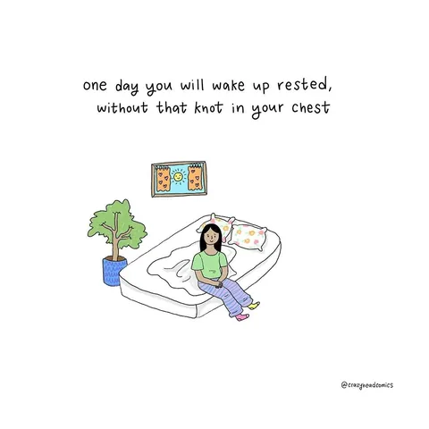crazyheadcomics Instagram post about Emotional resilience
