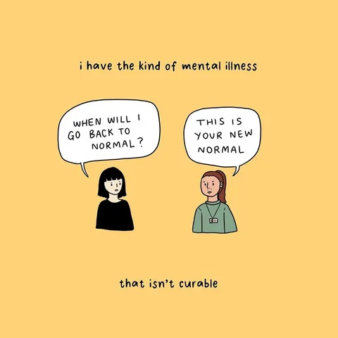 crazyheadcomics Instagram post about Mental health advocacy
