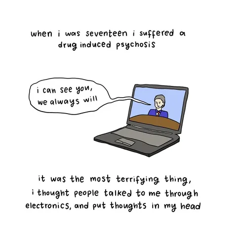 crazyheadcomics Instagram post about Suicide survival and recovery