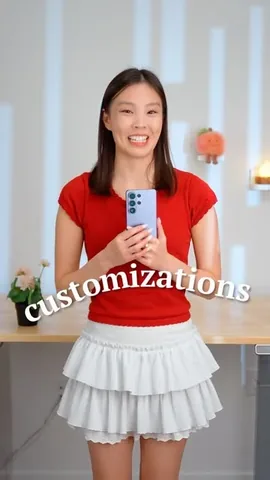 createdbyella Instagram post about Samsung phone customization