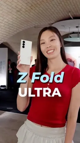createdbyella Instagram post about Galaxy Z Fold 8 Ultra