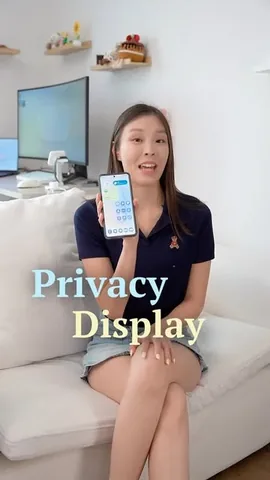 createdbyella Instagram post about Galaxy S26 Ultra privacy display