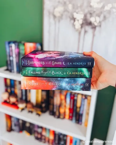 createexploreread Instagram post about Book series celebration