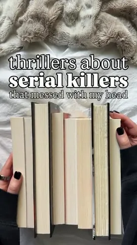 crimebythebook Instagram post about Serial killer thriller recommendations