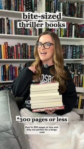 crimebythebook Instagram post about Short thriller recommendations
