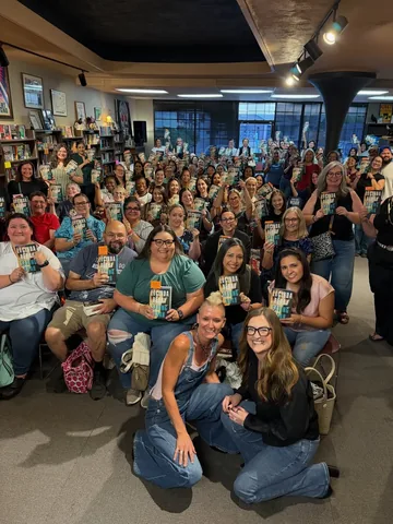 crimebythebook Instagram post about Author event