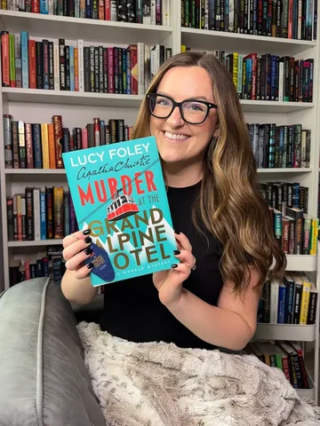 crimebythebook Instagram post about Book preorder promotion