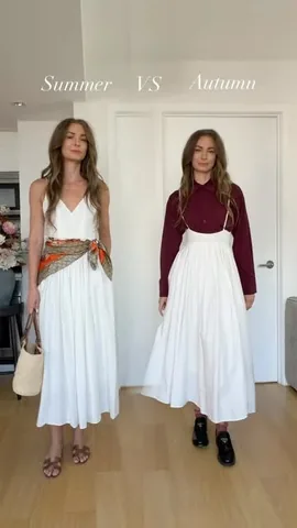 crucitacampean Instagram post about Seasonal dress styling