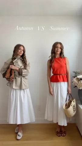 crucitacampean Instagram post about Seasonal skirt styling