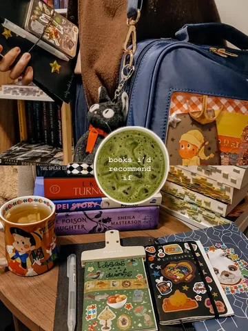 cupsandthoughts Instagram post about Book recommendations