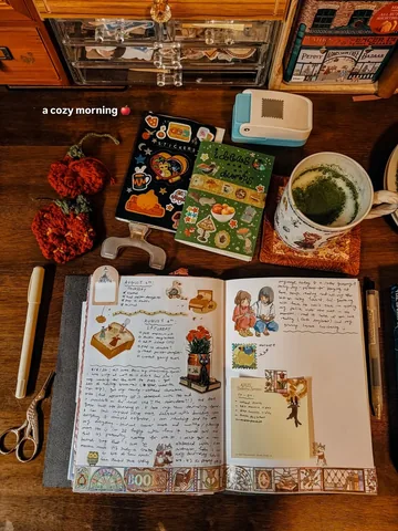 cupsandthoughts Instagram post about Lifestyle and journaling
