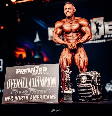 cwteamwilson Instagram post about Bodybuilding competition result