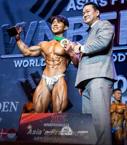 cwteamwilson Instagram post about Bodybuilding competition result