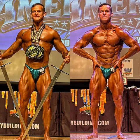 cwteamwilson Instagram post about Bodybuilding competition result