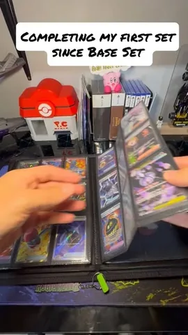 _dadthatgames Instagram post about Pokémon card collection completion