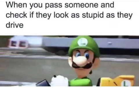 _dadthatgames Instagram post about Mario Kart meme