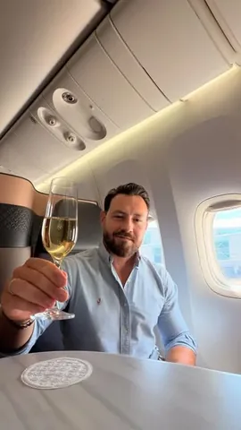dailytouchofclass Instagram post about Business class air travel