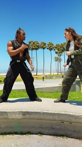dance10fikshun Instagram post about Action fight scene