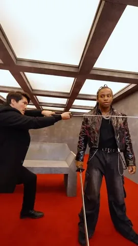 dance10fikshun Instagram post about Samurai action fight