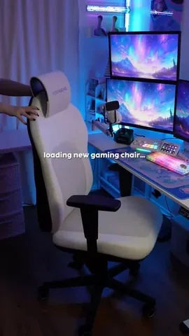 daneeyelle Instagram post about Gaming chair showcase