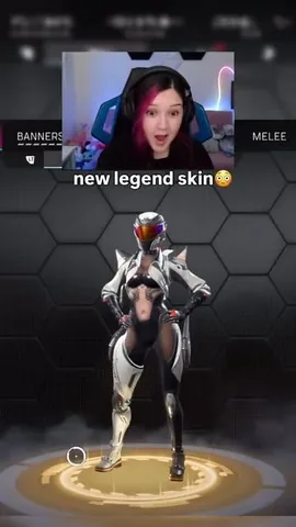 daneeyelle Instagram post about Apex Legends character skin