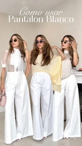 danibolivar Instagram post about Cómo usar pantalones blancos