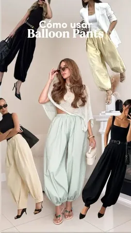 danibolivar Instagram post about Estilismo con balloon pants