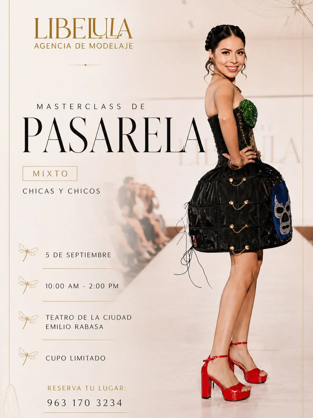 daniela_nucamendi Instagram post about Clase de pasarela
