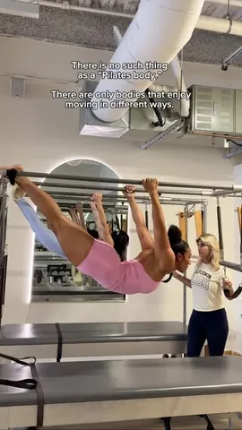 danyelewilson Instagram post about Inclusive access to Pilates
