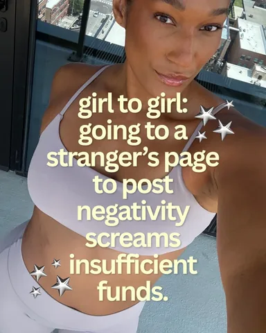 danyelewilson Instagram post about Women’s motivation and activewear promotion