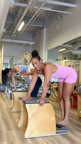 danyelewilson Instagram post about Confidence through learning Pilates