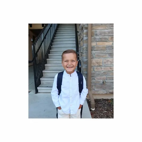 danyila.maksymchuk Instagram post about First day of kindergarten