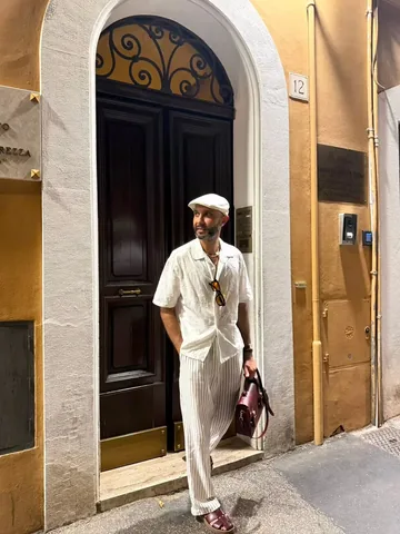 dapper_rav Instagram post about Italian summer menswear