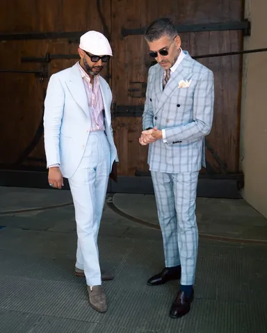 dapper_rav Instagram post about Pitti Uomo fashion event
