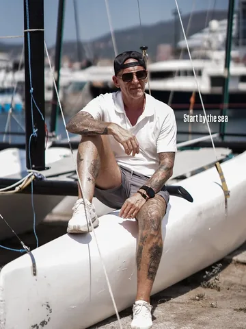 darrenkbranch Instagram post about Cruise travel in Corsica