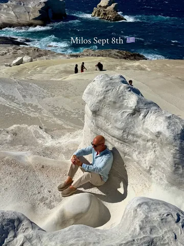 darrenkbranch Instagram post about Travel and content production in Milos