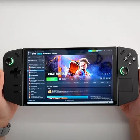 dave2d Instagram post about Handheld gaming devices